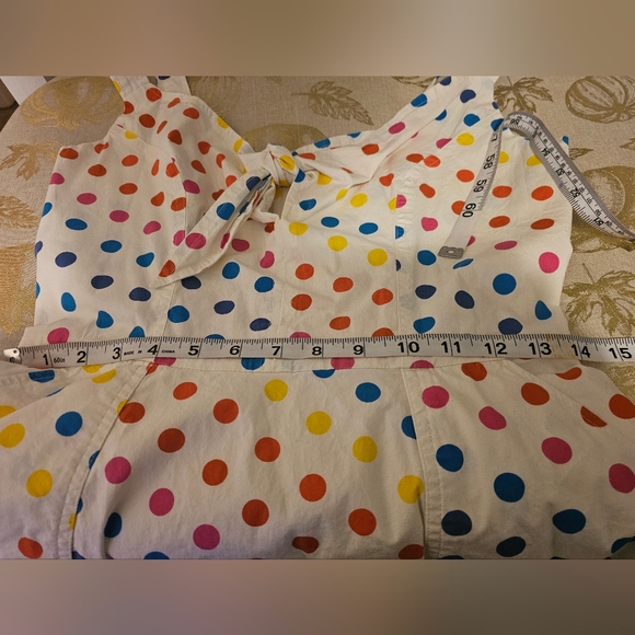 Dipping Dot Coco, Color Me Courtney Polka Dots, Sleeveless Dress Sz 6 - Picture 7 of 12